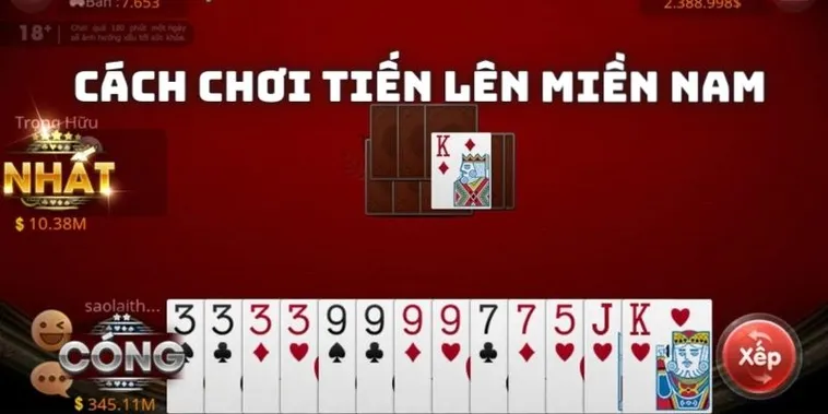 Hướng Dẫn Cách Chơi Tiến Lên Miền Nam Nhà Cái P3 Hiệu Quả Nhất